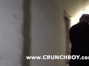 Jss ROYAN fucked bareback in basement by scalluy boy