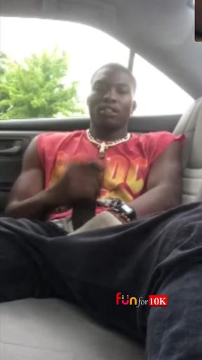 Wanking in the Car for My Girl