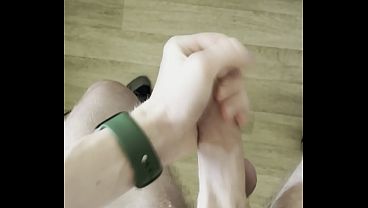 Horny Twink Shooting A Big Load!