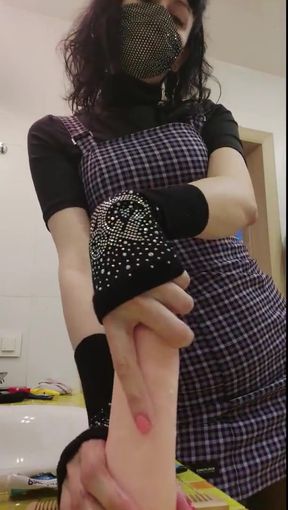 Milking That Dildo - Sexy MILF Ginnagg
