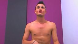 Shalom a Shows Off His Hot Body and Gets His Tool Hard