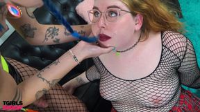 Curvy Tgirl Slut Needs Holes Destroyed