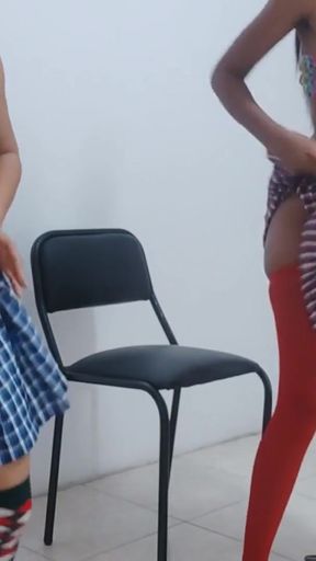 She is 40 years old and she is a very hot woman!! She does porn while her husband   Clip 2