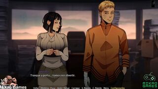 Naruto Shinobi Adult Game - Naruto and Hinata Fucking into the Hokage's Room