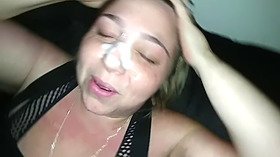 Point of view bbw wifey big sperm facial compilation from big black cock (anal goddess sophia f)