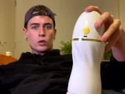 Hot Twink cums with a hard thick dick | CAM4 Male