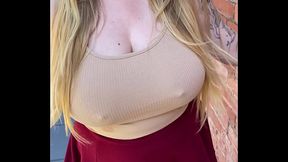 Public Agent find horny busty blonde! What a cock riding!