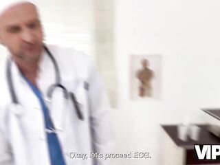 VIP4K. Hospital anal-copulation with doctor. Hawt sex with Baby Doll