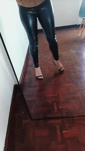 Leather Pants and Stilettos