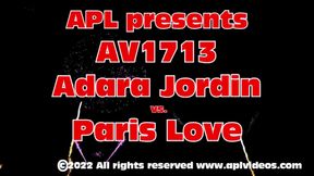 Adara Jordin vs Paris Love - Make her ass red!