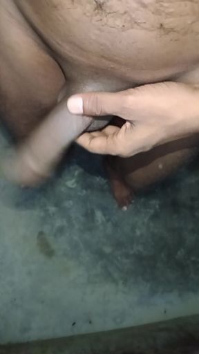 Village Boy bathroom masturbate