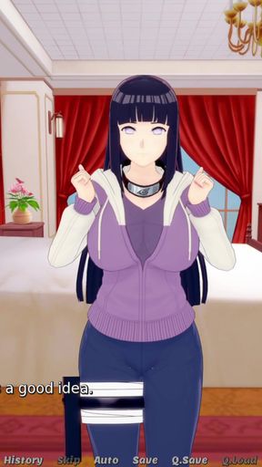 Fantasy Date - Fucking Hinata Hyuga's Tight Pussy   Clip 1