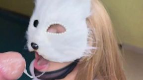 Her blonde pussy and asshole gaping on the dick huge like this. Just a perfect size