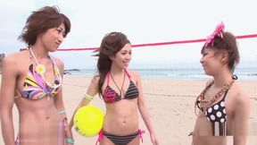 Four Japanese Volleyball Girls in Orgy -Uncensored JAV-