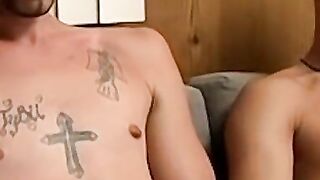 Smoking hot action with seductive twink in the house