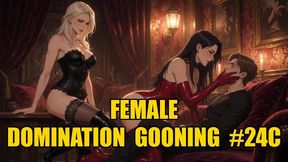 Female Domination Gooning #24C: Alpha Mistress Latex Throne Dominion (Animated, Music)