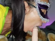 Charlize plays with her bear