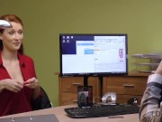 LOAN4K. Agent ist bereit, nach dem Ficken vollbusige Hottie Kredit zu geben