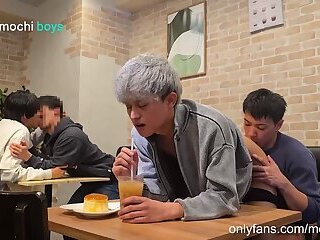 Fucking in Public Japanese Cafe