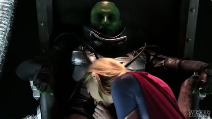 Vs Brainiac Part 1 - Super Girl  Kinky4Ever