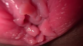 Pussy wide spreading and dirty talk