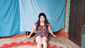 The Cuttest Compilation of Shorts of Crossdresser Kitty Homemade Model Sissy Femboy Vintage Girl.