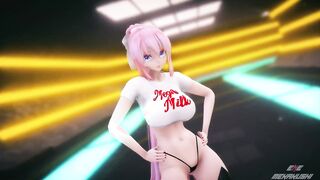 【MMD R-barely legal SEX DANCE】 GODDESS PERVERSE BUTT SWEET SATISFACTION EXTREME ROUGH SEX ハードセックス [MMD]