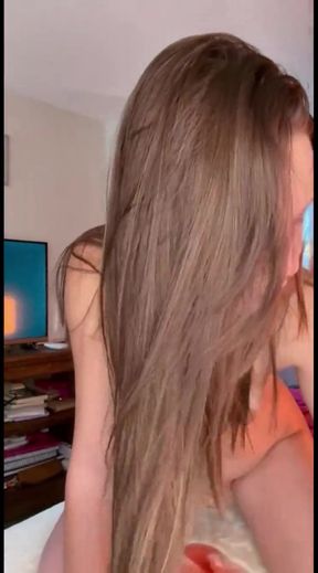 Long hair, long nails