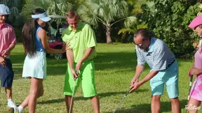 Hot Duo Jade Amber & Adria Rae Teamed Up For Steamy Golf Course Fuckfest