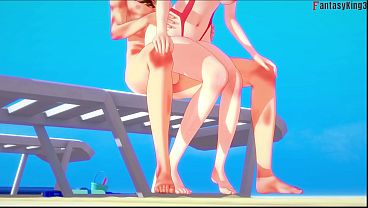 Burnice Bikini sex on the beach - Zenless Zone Zero | Full &amp_ Pov version on Sheer &amp_ PTRN: Fantasyking3