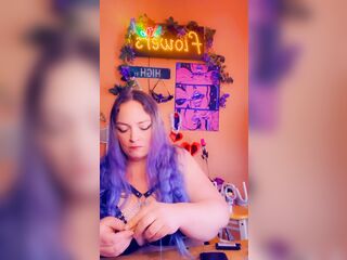 Mommy rolling a blunt