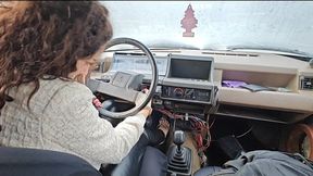 Running Errands in my Renault 5 Rainy Day Part 2 HD