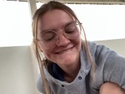 Girlfriend Pisses for you and Cums!