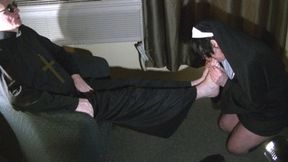 Feet for nun Catherine (mp4)