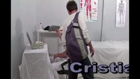 Hot guys play with each other in hospital