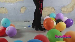 Zertreten von bösen Ballons mit meinen Stiefeln [SASSY-STOMP-001]