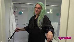 Trans BBW Natalie Presley gets naughty!