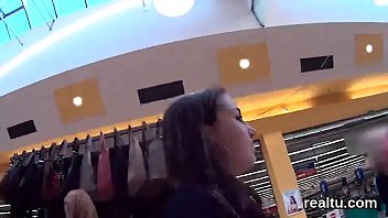 Stellar czech teen is seduced in the mall and reamed in pov