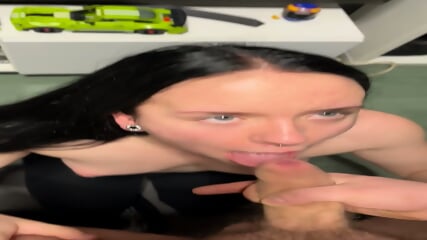 Brunette Teen Blowjob