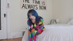 Leotard Masturbation