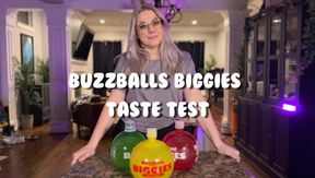 Buzzballs BIGGIES Taste Test