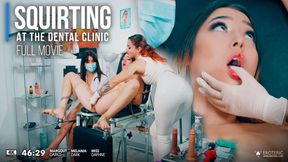 SQUIRTING AT THE DENTAL CLINIC by BONDAGE KINK (full movie) - dildo fuck to cute innocent girl tied to a medical chair until she cums