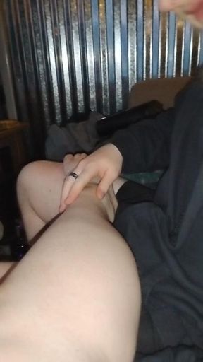 Leg and feet worship