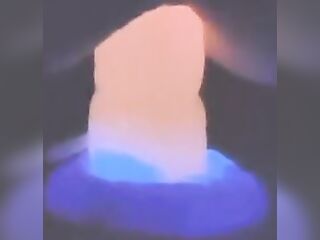 T-Angel Breeded in the darksome by phosphorescent sex tool