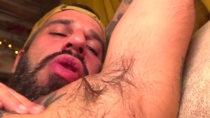 PitsAndPubes - Hairy Romeo Davis enjoys the best sex