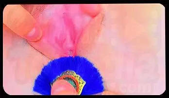 Tender Petite Teen's Sensual Lip Brushing Session