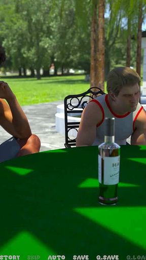 My Italian Hot Wife: Cuckold Watches His Friend Stretching His Wife's Ass with His Big Cock Then He Plays Truth or Dare - Ep.16