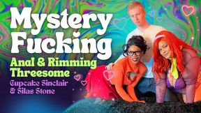 Mystery Dicking: Anal & Rimming Threesome