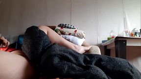 When my boyfriend went to take a shower, his mom seduced me and fucked me
