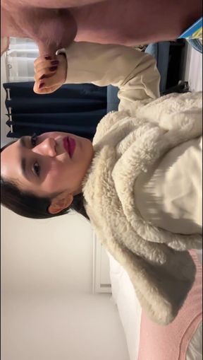 POV Blowjob From the Nerdy Girl on Campus